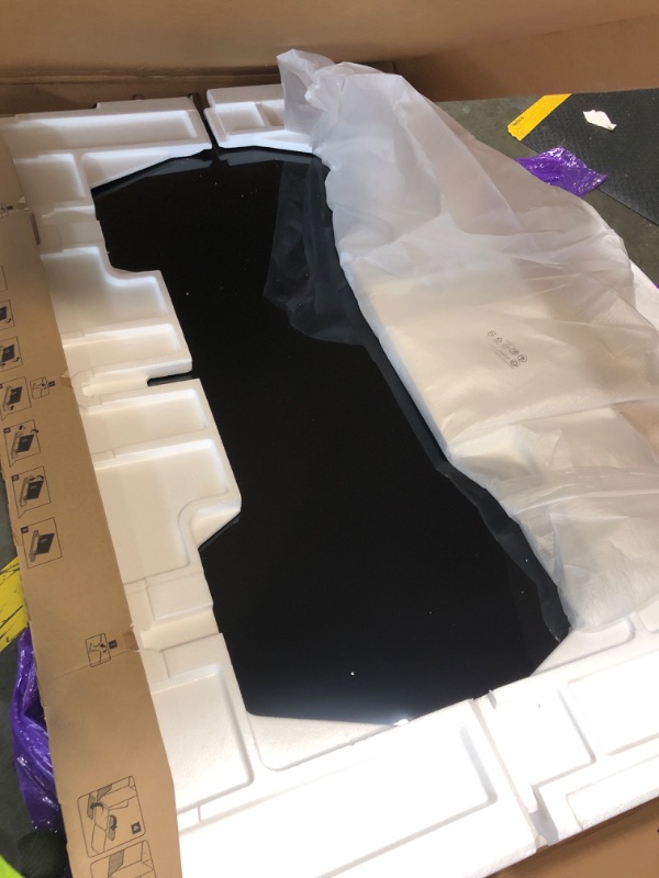 Photo 1 of ***DAMAGED SCREEN, CRACKED *** Samsung 85-Inch Class Crystal UHD U8000F 4K Smart TV (2025 Model) Endless Free Content, Processor, MetalStream Design, Knox Security, Alexa Built-in