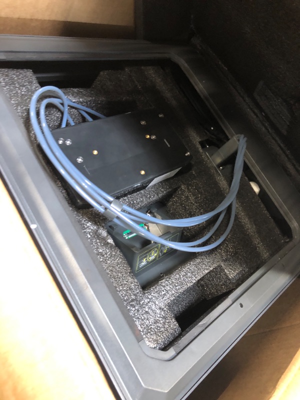 Photo 1 of ***AS IS - NO RETURNS - SALE FINAL - FOR PARTS ONLY*** ELEGOO Centauri Carbon 2 Combo Multi Color 3D Printer, CoreXY 500mm/s High Speed Multicolor Printing with Canvas, 1-Click Full Auto Leveling and 350°C High-Temp Nozzle, 256x256x256mm Build Volume