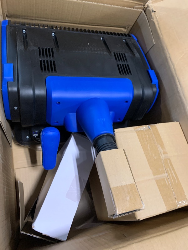 Photo 1 of *** partial set **** *** missing charger*** PRO-FOR 40V Cordless Snow Shovel, Lightweight Electric Snow Blower Alternative with 2×4.0Ah Batteries, 13.5" Width, 26.5FT Throw Distance, Battery Powered Snow Removal Tool for Driveway & Walkways