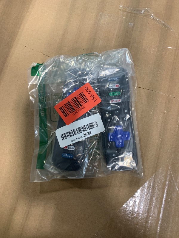Photo 1 of (Pack of 2) Replacement Remote Control Only for Roku TV, Compatible for TCL Roku/Hisense Roku/Onn Roku/Sharp Roku/Element Roku/Westinghouse Roku/Philips Roku Smart TVs (Not for Roku Stick and Box)