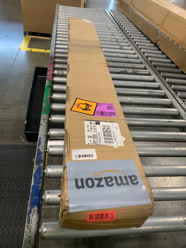 Photo 1 of ** FACTORY SEALED *** AZSKY Deep Walnut Fireplace Mantel Shelf Wall Mounted, Handcrafted 60 Inch Floating Mantel Shelf for Over Fireplace, Long Hollow Solid Wood Shelf with Invisible Bracket for Living Room Under TV Decor