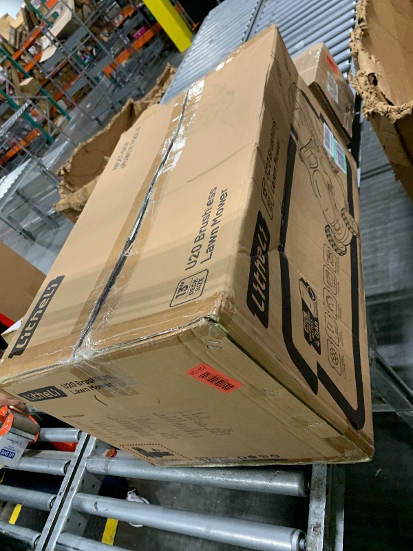 Photo 1 of ****CHECKED 7/10 - AS IS/NO RETURNS - SALE FINAL - FOR PARTS ONLY****Litheli Cordless Lawn Mower 13 Inch, U20 Handy+ 20V Electric Lawn Mowers for Garden, Yard and Farm, 5 Heights Adjustment, Light Weight,4.0Ah Portable Battery Included