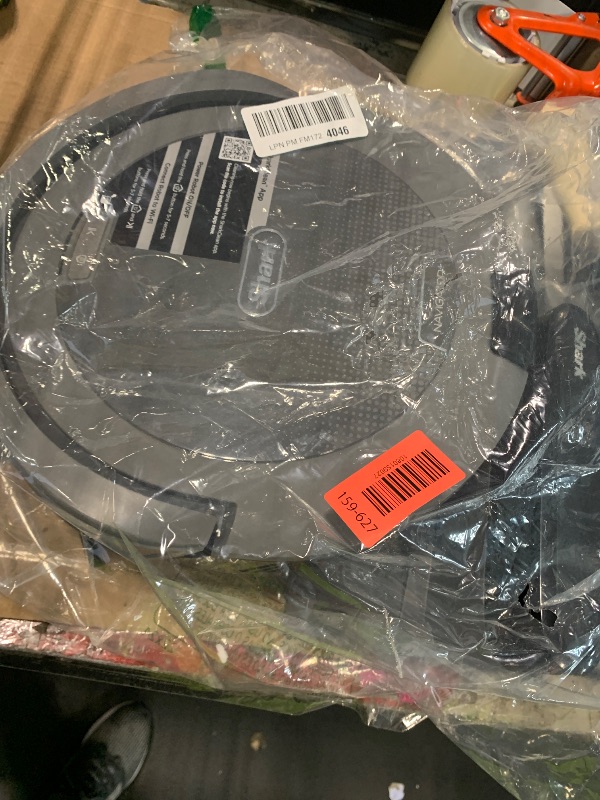 Photo 1 of ***NOT FUNCTIONAL*** *** Shark Navigator Robot Vacuum with SmartPath Navigation and Self-Cleaning Brushroll, Powerful Suction, Pet Hair Pickup, Anti-Hair Wrap, for Carpets & Hard Floors, Steel Grey, RV2110