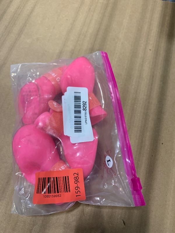 Photo 1 of **DIRTY**
Cdycam Puppy Dogs Candy Colors Anti-Slip Waterproof Rubber Rain Shoes Boots Paws Cover (Rose Red, Large)