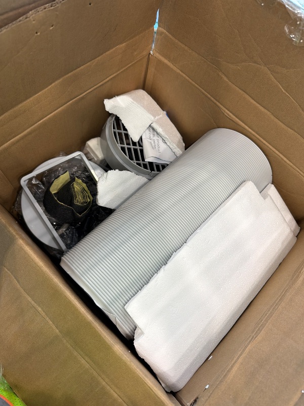 View 4 of [Defective] BLACK+DECKER 8,000 BTU Portable Air Conditioner with Wifi & Remote Control, 3-1-in AC, Fan & Dehumidifier, with App, Alexa & Google Assistant, Window Kit