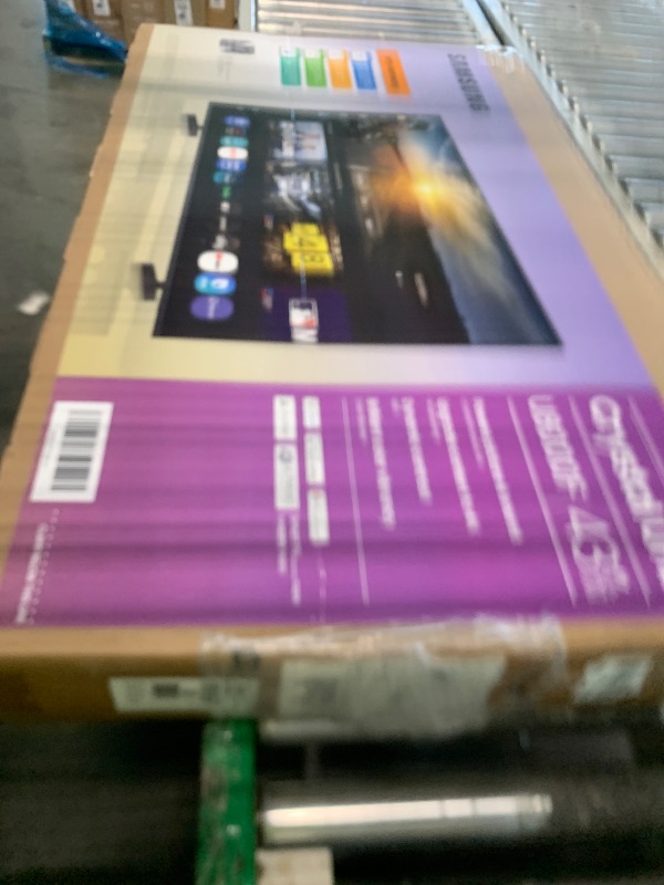 Photo 1 of ****ONLY FOR PARTS***
Samsung 43-Inch Class Crystal UHD U8000F 4K Smart TV (2025 Model) Endless Free Content, Processor, MetalStream Design, Knox Security, Alexa Built-in
