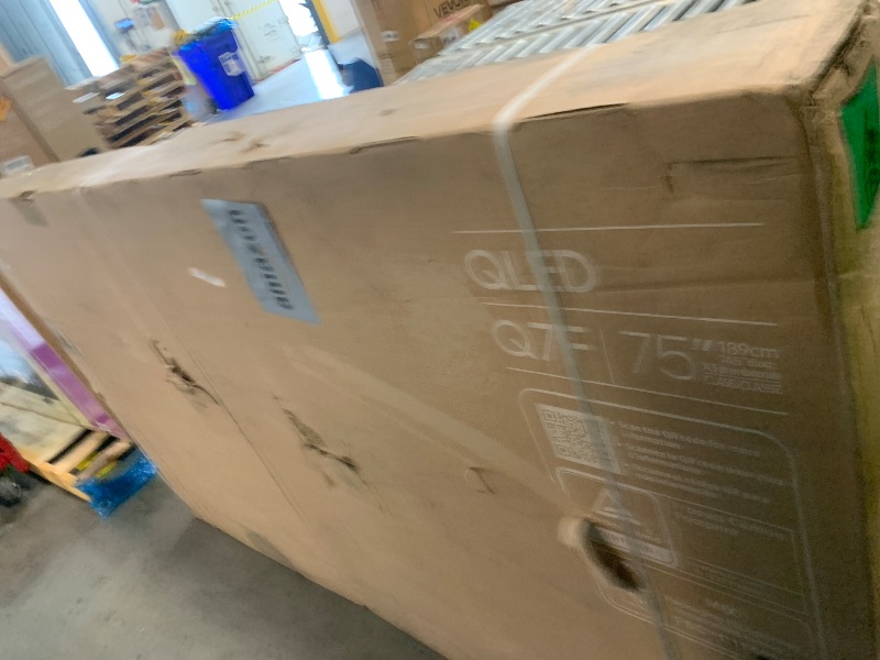 Photo 1 of ***ONLY PARTS****
Samsung 75-Inch Class QLED Q7F Series Samsung Vision AI Smart TV (2025 Model, 75Q7F) Quantum HDR, Object Tracking Sound Lite, Q4 AI Gen1 Processor, 4K upscaling, Gaming Hub, Alexa Built-in