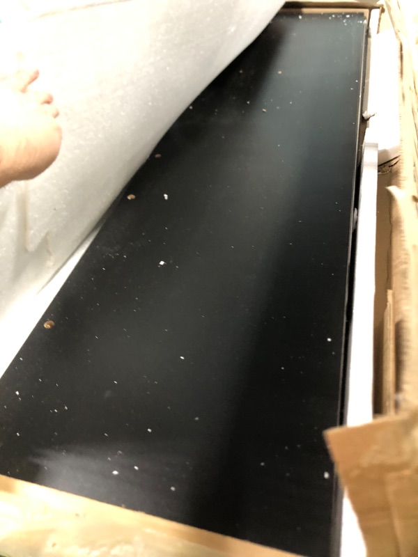 Photo 1 of ***MINOR DAMAGE*** ***MULTIPLE BOXES*** ***PICK UP WITH TRUCK*** Oakland Living Easy-Lift Queen Murphy Wall Bed in Black with Two Bookshelves