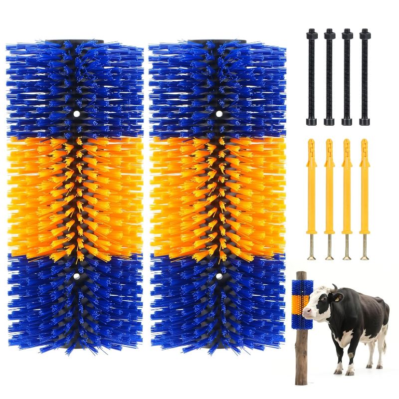 Photo 1 of ***ONLY BOX 3 OF 3*** ***PARTIAL SET*** ***STOCK PHOTO IS A SIMILAR ITEM*** Non-Powered Cattle Brush