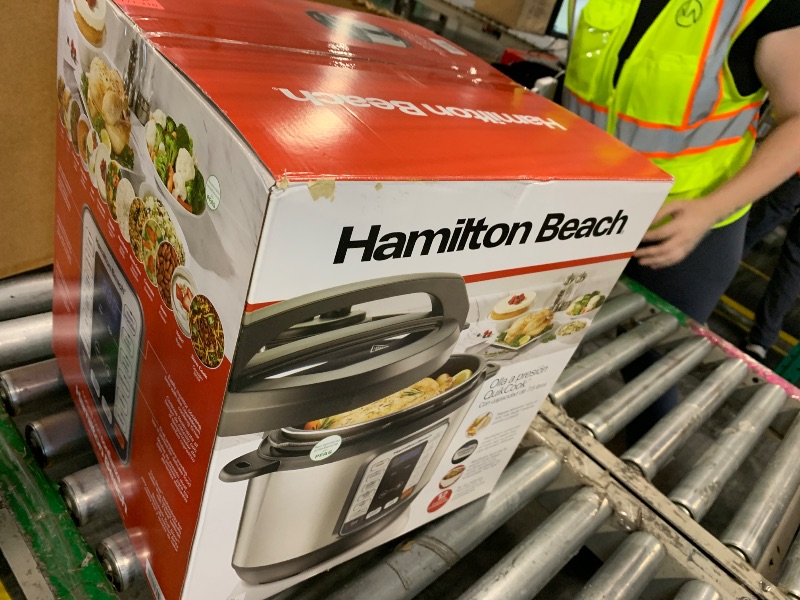 Photo 1 of ** FACTORY SEALED **  ** Hamilton Beach 8-Quart Electric Pressure Cooker