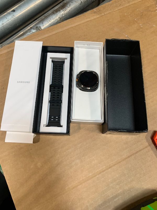 View 6 of **ITEM IS LOCKED** Samsung Galaxy Watch Ultra (2025) 47mm LTE Smartwatch, Titanium Casing, Advanced Sleep Coaching, Running Coach, Energy Score, Heart Rate Tracking, GPS, Titanium Gray [US Version, 2 Yr Warranty]