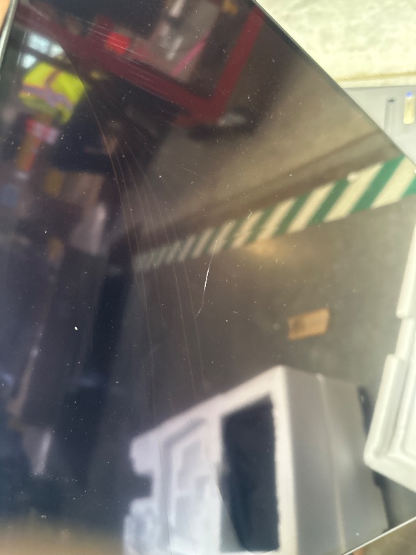 Photo 1 of ***CRACKED SCREEN *** ASUS ROG Strix 27” 1440P OLED Gaming Monitor (XG27AQDMG) - QHD, Glossy OLED, 240Hz, 0.03ms, Custom Heatsink, Anti-flicker,Uniform Brightness, G-SYNC Compatible, 99% DCI-P3, DisplayWidget, 3yr warranty