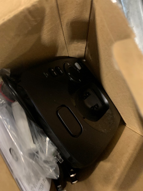Photo 1 of [New] VTech VG134-11 DECT 6.0 Cordless Home Phone with Bluetooth Connection, Digital Answering Machine, Backlit Display,Full Duplex Speakerphone, Caller ID/Call Waiting,1000 ft Range (Black)