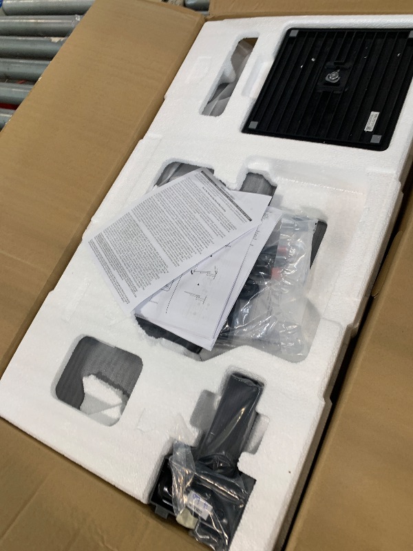 Photo 1 of **SOLD FOR PARTS** **SCREEN IS BROKEN** **SOLD AS IS** Samsung 27" (S30GD) Essential Monitor with IPS Panel and Tilt Only Stand, 100Hz Refresh Rate, Ergonomic Design, Advanced Eye Care, Game Mode, LS27D304GANXZA