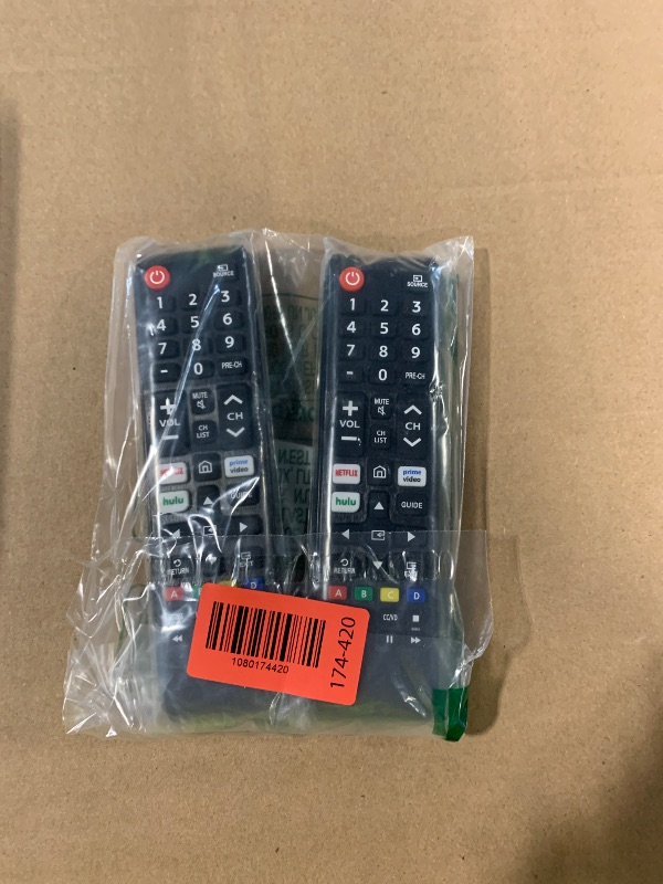 Photo 1 of ?Pack of 2? New Universal Remote for All Samsung TV Remote, Replacement Compatible for All Samsung Smart TV, LED, LCD, HDTV, 3D, Series TV