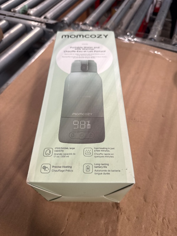 Photo 1 of ** FACTORY SEALED ***Momcozy Portable Bottle Warmer for Travel – Dual Heating Modes for Breast Milk & Water, Portable Milk Warmer with Fast Heating & Long Battery Life, 17 Ounces Large Capacity, Purple