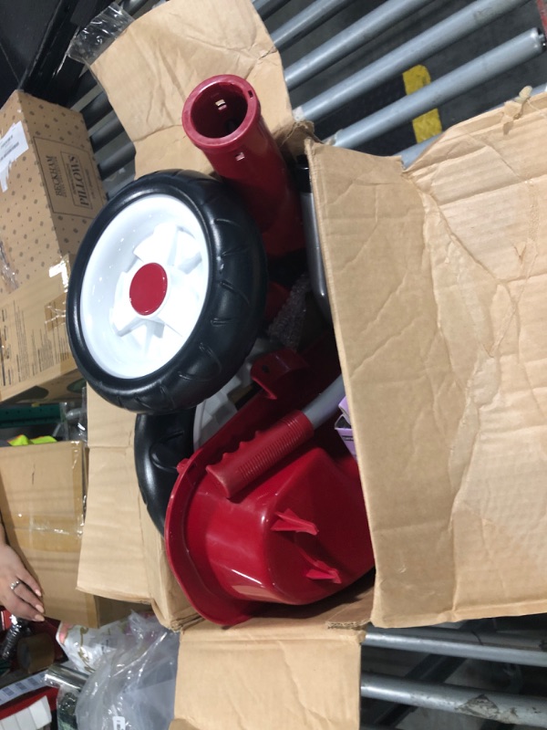 Photo 1 of ***SIMILAR ITEM***
Radio Flyer Red Rider Trike, Ages 2.5-5, Adjustable Seat, Steel Construction, Quiet Ride Wheels, Storage Bin, Comfort Grip Handlebars, Tricycle for Toddlers, Amazon Exclusive