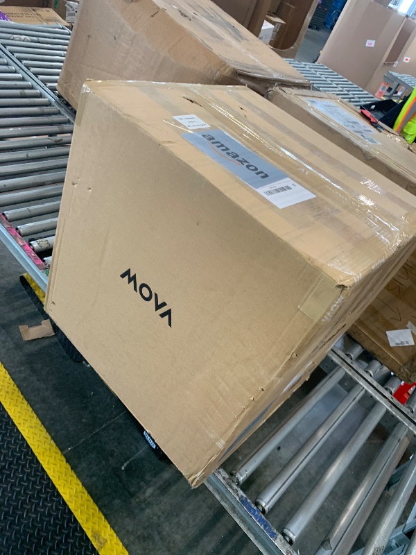 Photo 1 of ***FINAL SALE NO RETURN PARTS *** MOVA V50 Ultra Complete Robot Vacuum and Mop, 24,000Pa Suction, Zero Tangling Duobrush, 2.28in Obstacle Overcoming, FlexiRise Navigation, 176°F Hot Water Mop Self-Cleaning & Fast Hot Air Drying, White