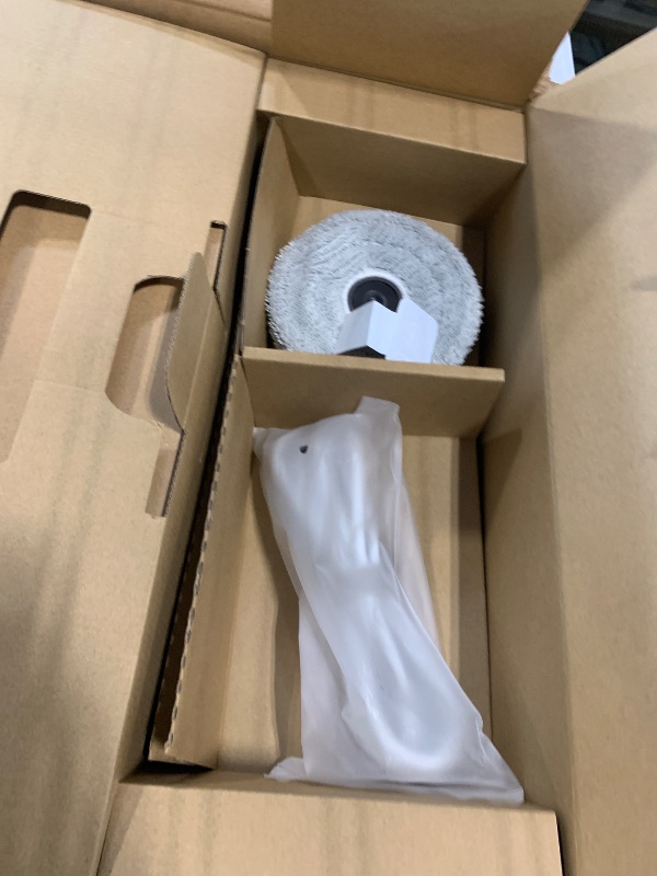 Photo 1 of ***FINAL SALE NO RETURN PARTS *** MOVA V50 Ultra Complete Robot Vacuum and Mop, 24,000Pa Suction, Zero Tangling Duobrush, 2.28in Obstacle Overcoming, FlexiRise Navigation, 176°F Hot Water Mop Self-Cleaning & Fast Hot Air Drying, White