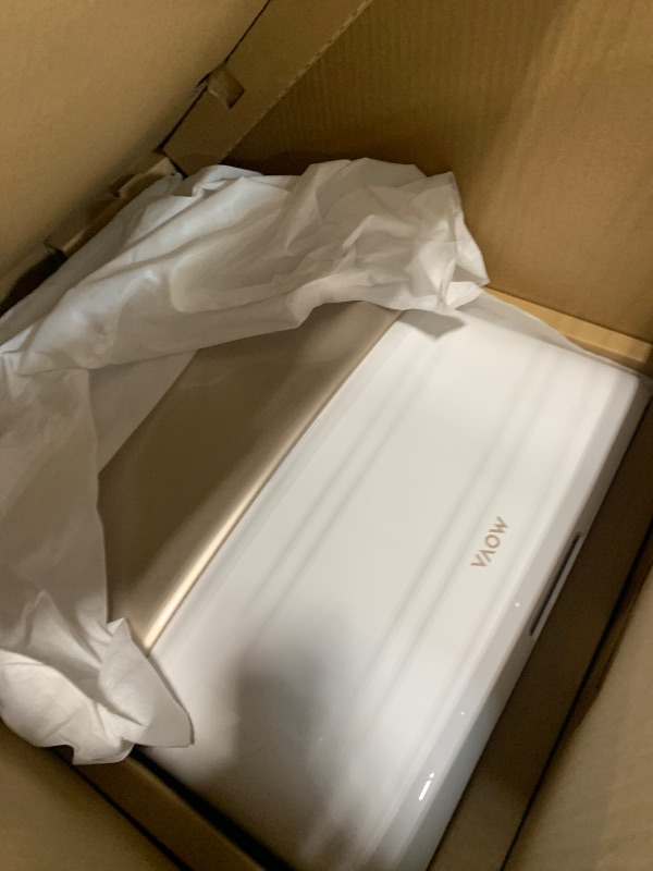 Photo 1 of ***FINAL SALE NO RETURN PARTS *** MOVA V50 Ultra Complete Robot Vacuum and Mop, 24,000Pa Suction, Zero Tangling Duobrush, 2.28in Obstacle Overcoming, FlexiRise Navigation, 176°F Hot Water Mop Self-Cleaning & Fast Hot Air Drying, White