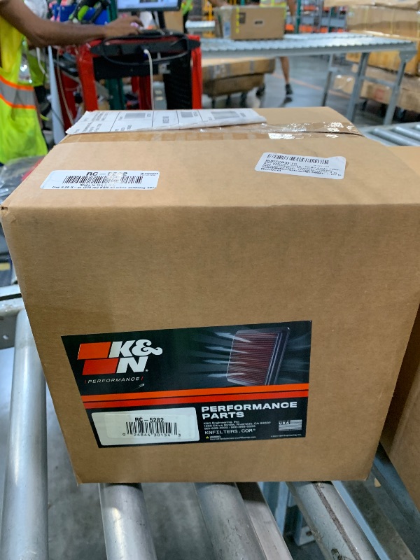 Photo 1 of ** FACTORY SEALED** K&N Universal Clamp-On Air Filter: High Performance, Premium, Washable, Replacement Filter: Flange Diameter: 6 In, Filter Height: 7.5 In, Flange Length: 1.125 In, Shape: Round Tapered, RC-5282