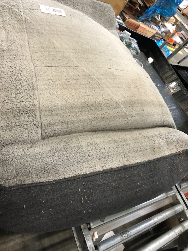Photo 1 of *** dirty needs to be washed*** Bedsure SupportMax™ XL Plus Orthopedic Dog Beds Large Sized Dog - Extra Thick Supportive Dogs Couch with Waterproof Washable Cover, Jumbo Pet Sofa with Soft Sherpa and Nonskid Bottom, Grey, 48"