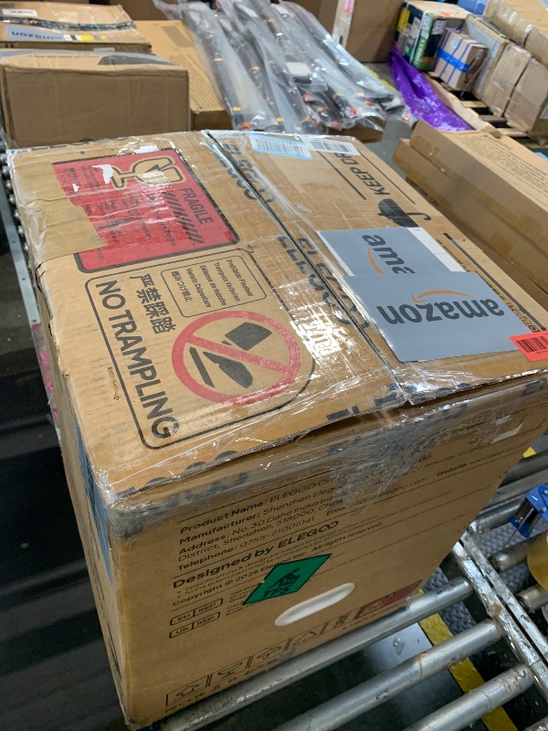 Photo 1 of [Missing Key Components] ELEGOO Centauri Carbon 2 Combo Multi Color 3D Printer, CoreXY 500mm/s High Speed Multicolor Printing with Canvas, 1-Click Full Auto Leveling and 350°C High-Temp Nozzle, 256x256x256mm Build Volume