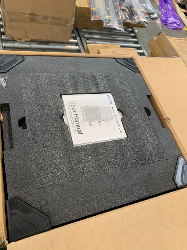 Photo 1 of [Missing Key Components] ELEGOO Centauri Carbon 2 Combo Multi Color 3D Printer, CoreXY 500mm/s High Speed Multicolor Printing with Canvas, 1-Click Full Auto Leveling and 350°C High-Temp Nozzle, 256x256x256mm Build Volume
