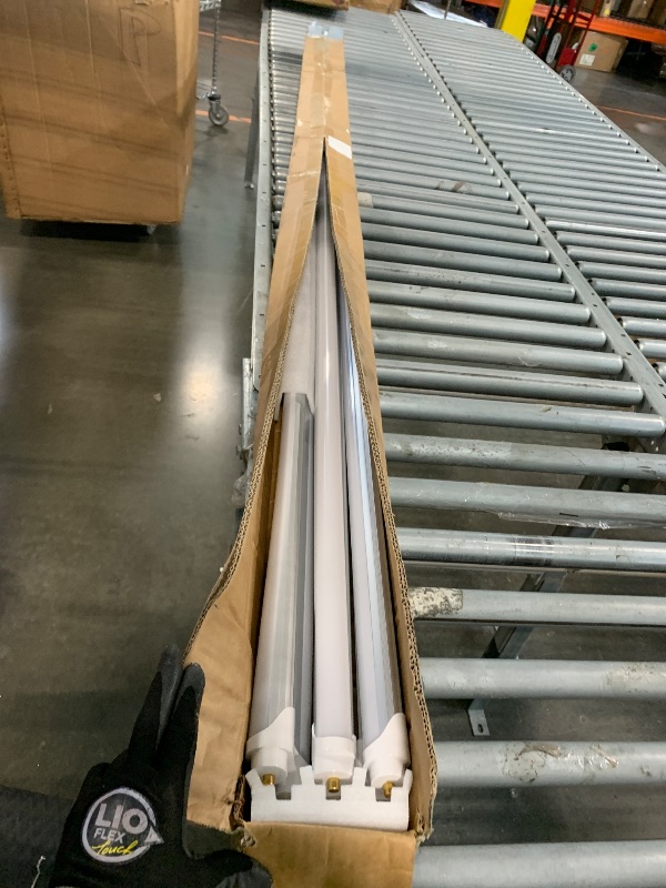Photo 1 of *** MINOR DAMAGE SOME DENTED *** ELEKICO 5 Pack Super Bright 100w 8ft Led Shop Light, 15000lm 5000k V Shape 8' Led Shop Lights 8ft, Linkable 96" 8 Foot Shop Lights for Garage Workshop Shop Warehouse Lighting