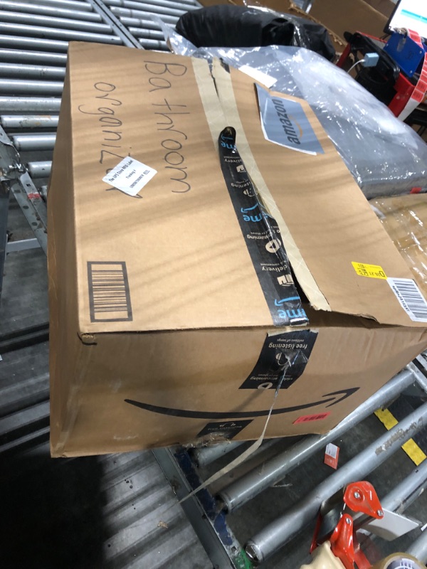View 2 of ***UPDATED 7/5 AS IS/ NO RETURNS - SALE FINAL - FOR PARTS ONLY***Fabutier Under Sink Organizer, 2 Pack Cabinet Organizer for Kitchen, Height Adjustable Pull Out Heavy Duty 2 Tier Metal Under Sink Storage for Bathroom Pantry (White, 2 Pack)