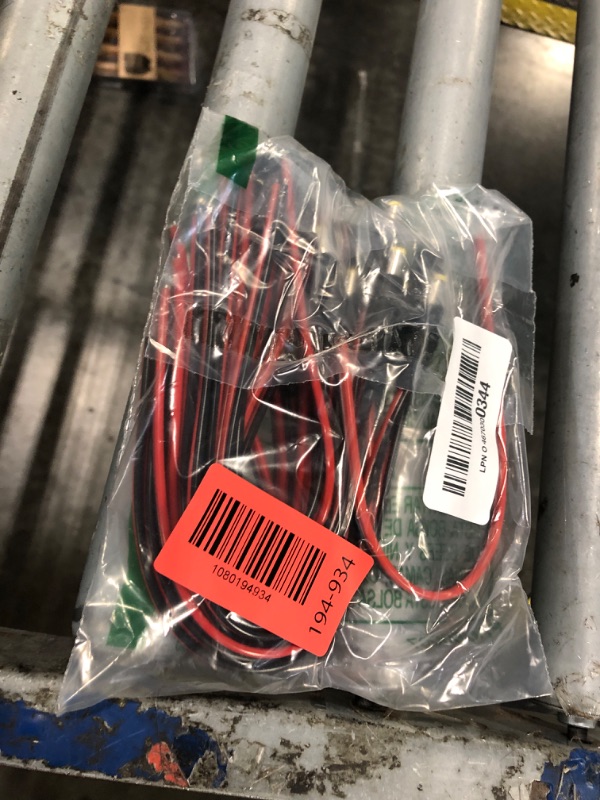 Photo 1 of (Real 18AWG) 10 Pairs 12V 5A DC Power Pigtail Barrel Plug Connector Cable, 2.1mm x 5.5mm Male Female DC Pigtail Connectors for CCTV Security Camera and 12V Power Supply Adapter by MILAPEAK