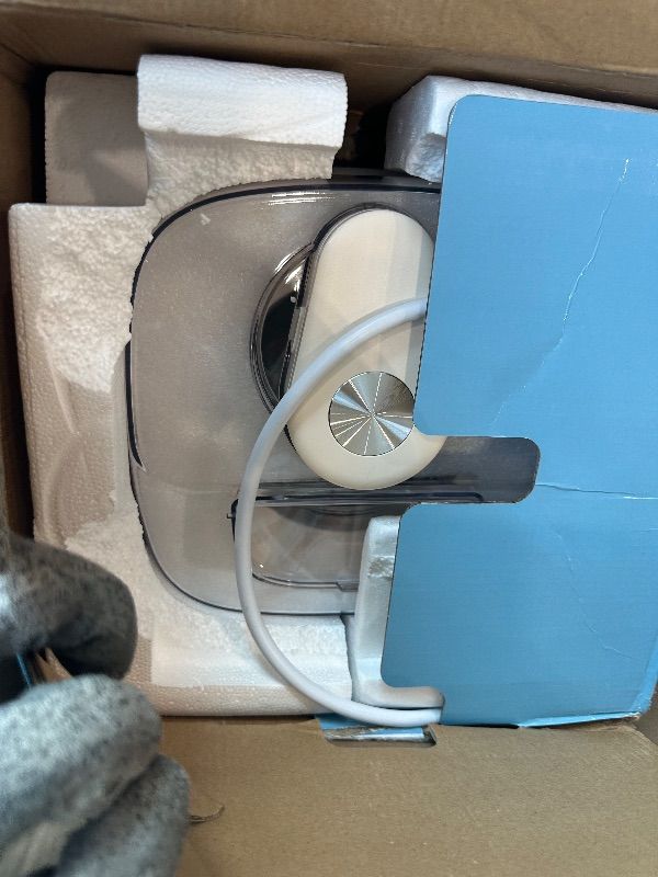 Photo 1 of [DAMAGED ON BOTTOM] VEVOR Upright Automatic Ice Cream Maker with Built-in Compressor, 1 Quart No Pre-freezing Gelato Maker & Frozen Yogurt Machine, 4 Modes Electric Sorbet-Maker, Compressor Ice Cream Machine for Home