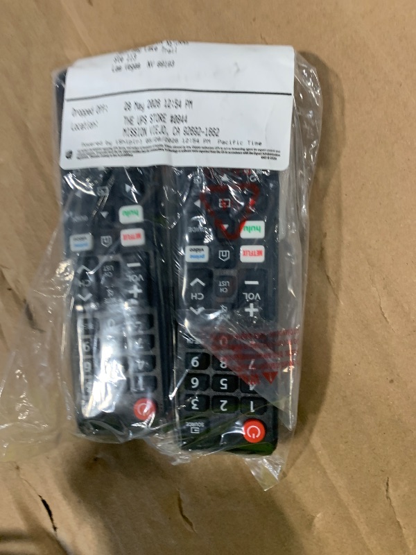 Photo 1 of ?Pack of 2? New Universal Remote for All Samsung TV Remote, Replacement Compatible for All Samsung Smart TV, LED, LCD, HDTV, 3D, Series TV