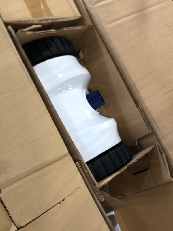 Photo 1 of (2025 Upgrade) VINGLI Automatic Suction-Side Pool Vacuum Cleaner, Powerful Wall-Climbing Sweeper for Inground Pools, Includes 39.6ft Tangle-Free Hose (Blue&White)