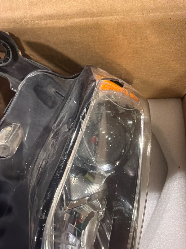 Photo 1 of ****DAMAGE SEE PHOTOS***CONLLCON Headlights Assembly Compatible with Jeep Grand Cherokee 2017-2021,Headlamp Chrome Passenger Side Replacement CH2503297 68289234AF