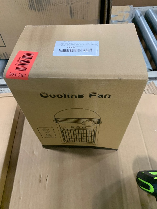 Photo 1 of !!!FINAL SALE!!!!!Portable Air Conditioners, Mini AC Unit Cooling Fan for Bedroom,1200ML Small Air Cooler Fans with Remote, 3 Mist,3 Speed,8 Light,2-8H Timer Personal AC Portable for Office Camping Car Desk(White)