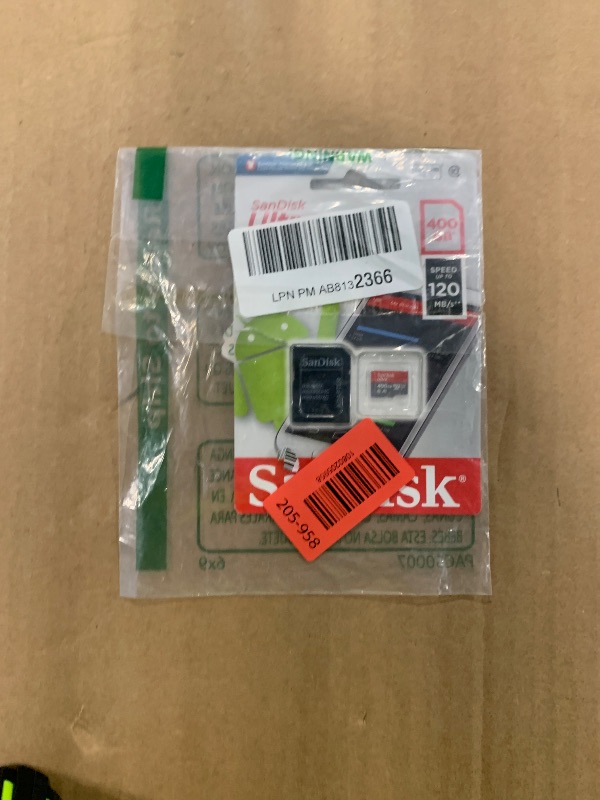 Photo 1 of [Older Version] SanDisk 400GB Ultra microSDXC UHS-I Memory Card with Adapter - 120MB/s, C10, U1, Full HD, A1, Micro SD Card - SDSQUA4-400G-GN6MA