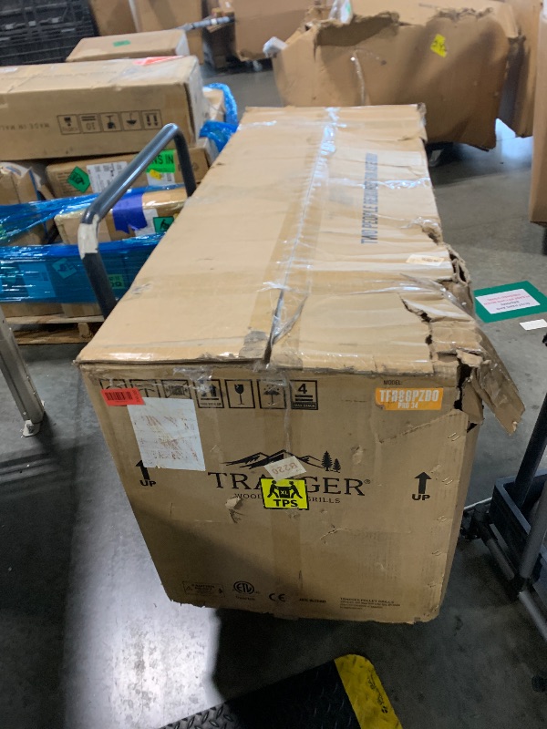 View 2 of ***DAMAGED***Traeger Grills Pro 34 Electric Wood Pellet Grill and Smoker