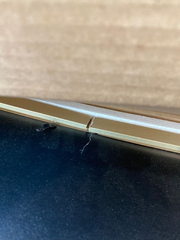 Photo 1 of [MINOR DAMAGE] Americanflat 20x30 Poster Frame with Polished Plexiglass - Gold Picture Frame - Wide Photo Frames Made of Engineered Wood for Vertical or Horizontal Wall Display - Epic Collection - Gold