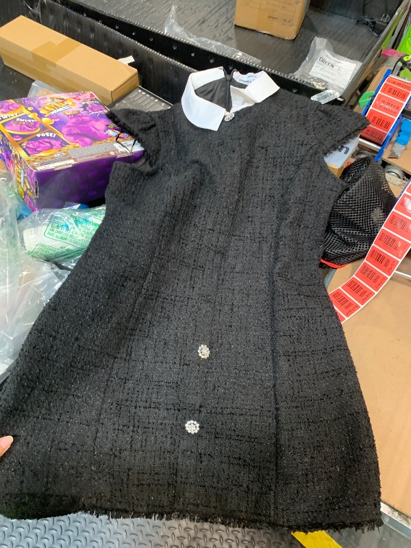 Photo 1 of ***MSSING BUTTONS*** Likely Women's Riello Dress, Black, 14