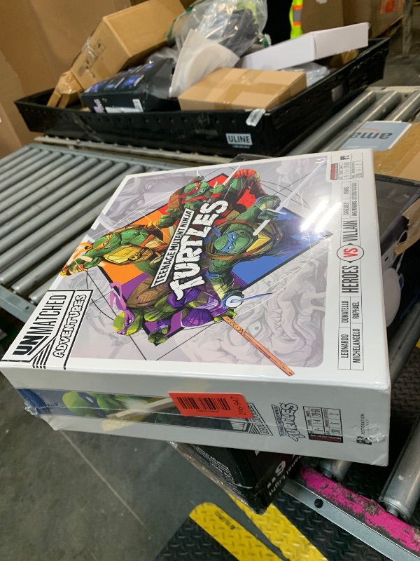 Photo 1 of ***NEW*** Restoration Games Unmatched Adventures Teenage Mutant Ninja Turtles - Cooperative Strategy Board Game for 1 to 4 Players - Heroes and Villains Expansion - 20-60 Min Playtime - Ages 9+