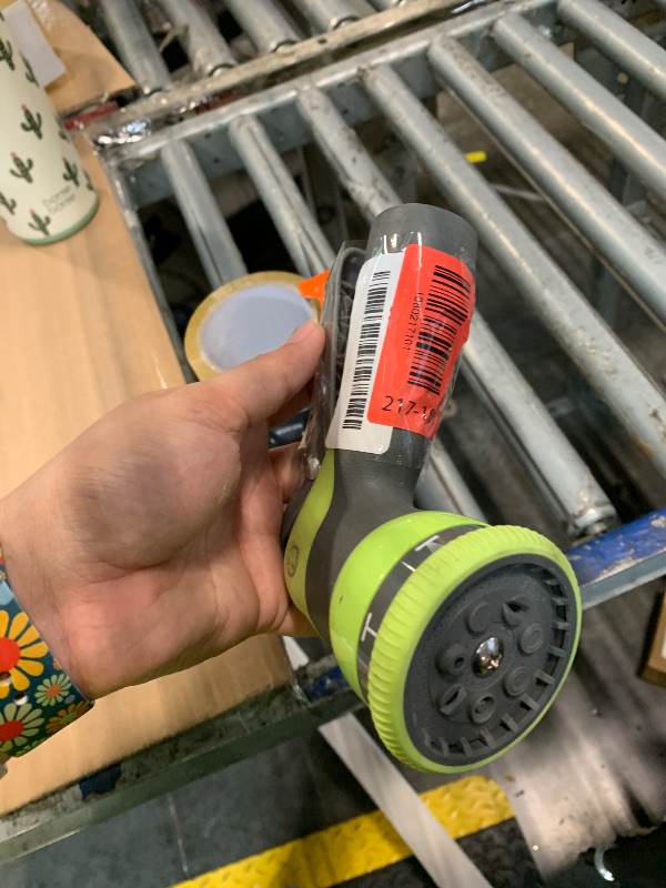 Photo 1 of !!FINAL SALE!! USE FOR PARTS!!Flexzilla Heavy Duty 7-Pattern Adjustable Pistol Grip Garden Hose Nozzle Sprayer with Multiple Spray Settings & Durable Design