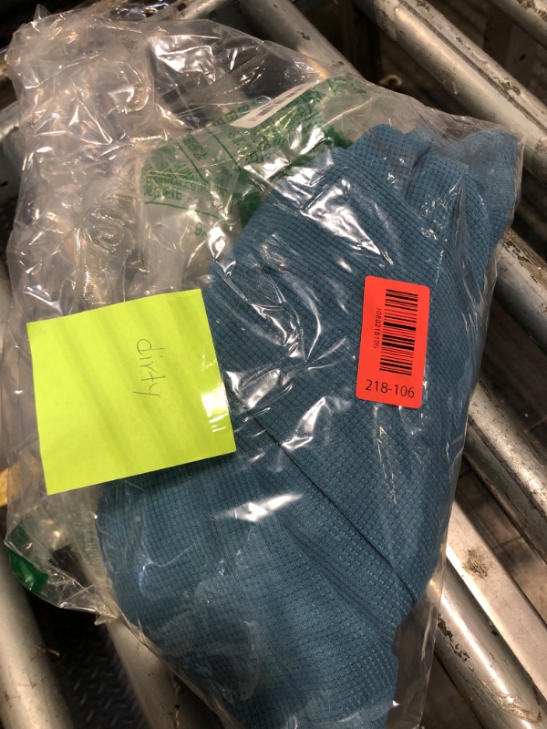 Photo 1 of !!HAS BEEN USED!!NEEDS TO BE WASHD!!FINAL SALE!!
BARASA 2 Piece Sets for Women Summer Tops and Shorts Waffle Knit Lounge Set V Neck Roll Up Sleeve Shirts Top & Elastic Waist Shorts with Pockets D668 Teal S