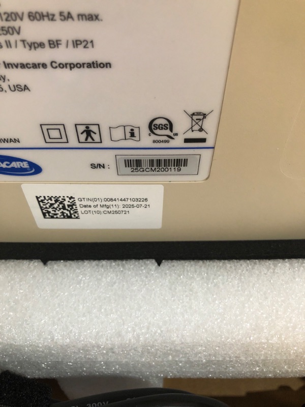 Photo 1 of ** parts only*** Invacare microAIR Lateral Rotation Low Air part