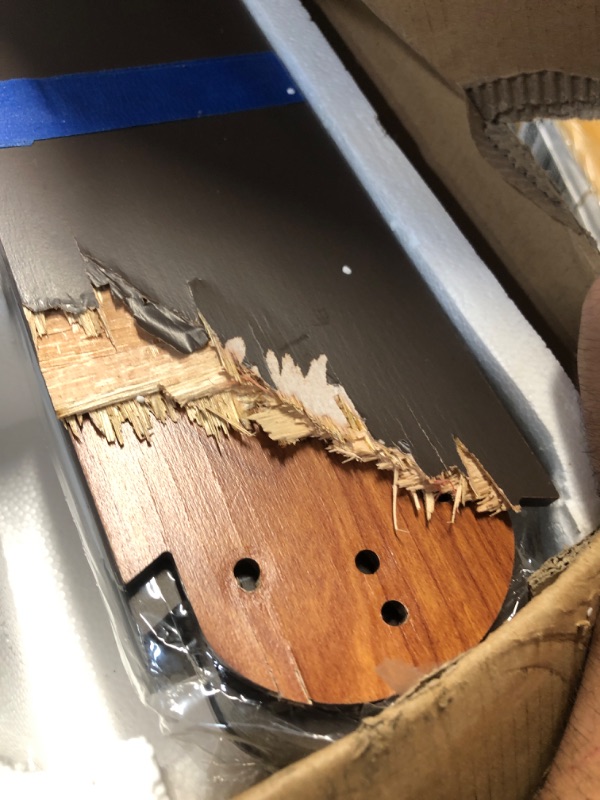 Photo 1 of ***PARTS ONLY*** DINGLILIGHTING 66 Inch Ceiling Fan with Light