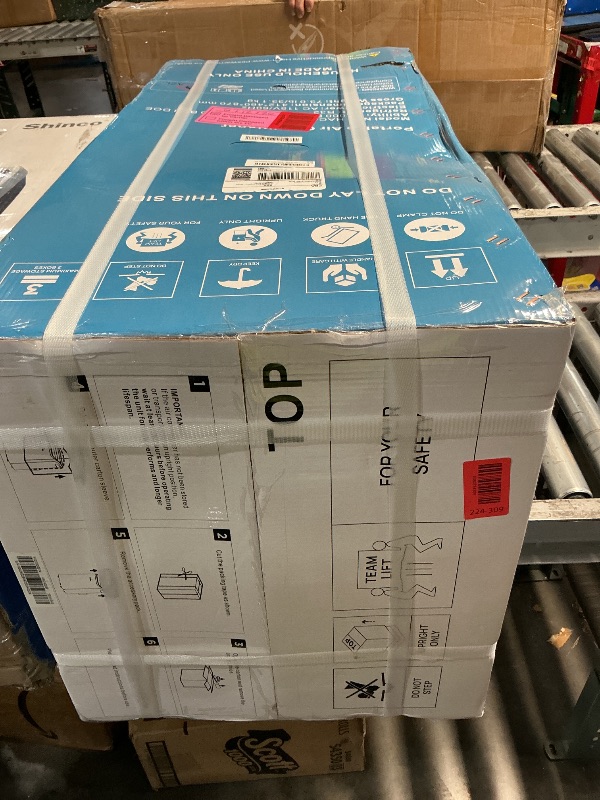 Photo 1 of ***FACTORY SEALED***
14,000 BTU Portable Air Conditioner with WiFi & Remote Control, Cools Up to 700 Sq.Ft, Auto-Evaporation Low Noise Portable AC Unit for Large Room, Office, Garage, White