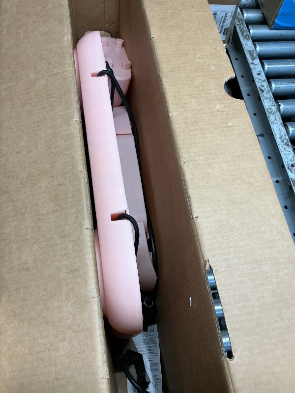 View 3 of **SOME PIECES MISSING**Pilates Board, 6-in-1 Pilates Reformer for Core & Full Body Workout, Portable Home Gym Equipment with Smart LED Digital Display, Pilates Trainer for Women, Beginners (Pink)