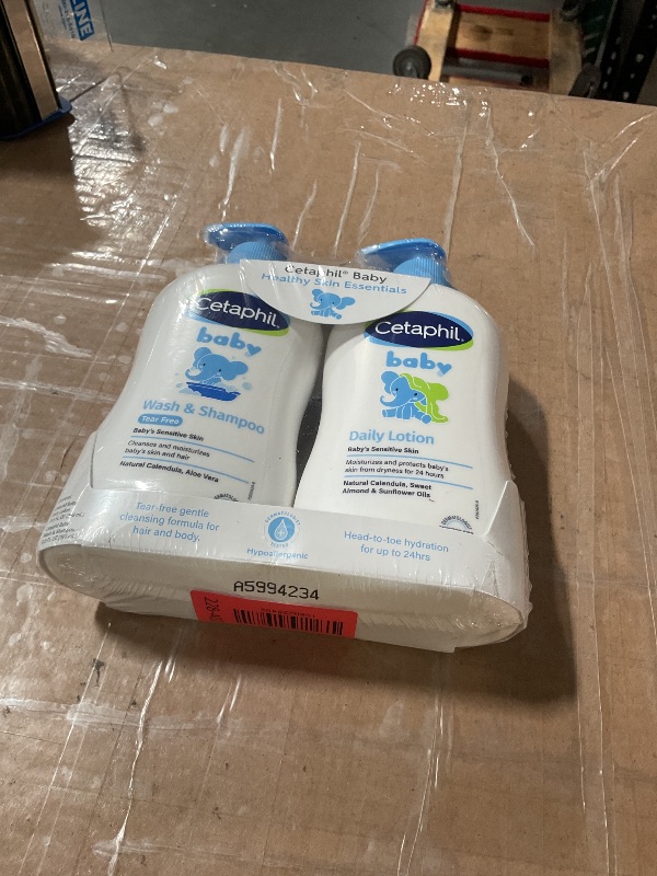 Photo 1 of ***FACTORY SEALED***. Cetaphil Baby Wash & Shampoo + Lotion Set
