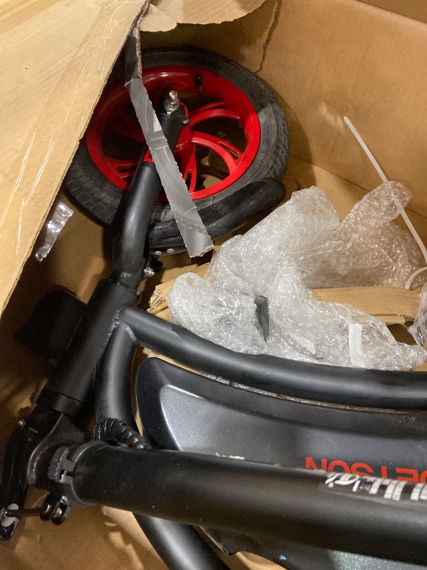 Photo 1 of ***PARTS ONLY ***
Jetson Bolt Pro Adult Electric Bike, Pedal Assist up to 30 Miles, Foldable, Built-in Carrying Handle, Lightweight Frame, LED Headlight, Dual Disc Brakes, Twist Throttle & Cruise Control, Ages 12+
