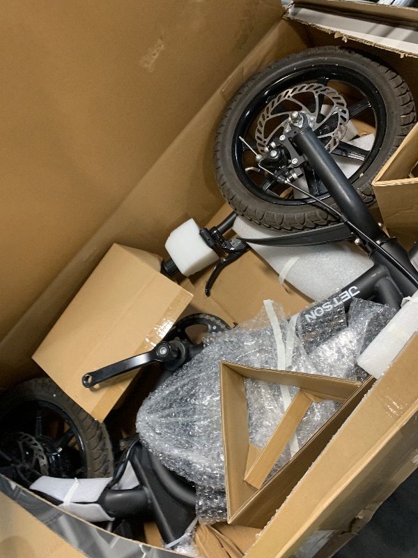 Photo 1 of ***PARTS ONLY ***
Jetson Bolt Pro Adult Electric Bike, Pedal Assist up to 30 Miles, Foldable, Built-in Carrying Handle, Lightweight Frame, LED Headlight, Dual Disc Brakes, Twist Throttle & Cruise Control, Ages 12+
